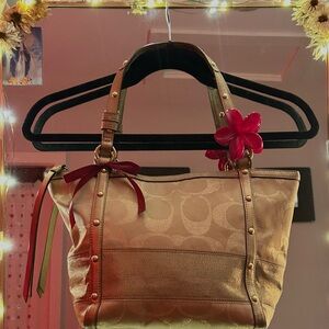 Elegant Gold Tote Bag